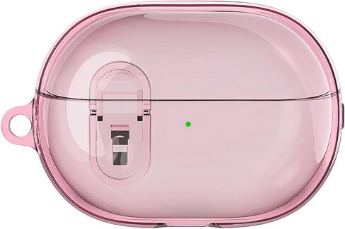 SKPY Transparent Durable Protection Case Compatible with Huawei Freebuds pro 3 Anti-Fall Clear Cover with Carabiner for Boys Girls Womens Mens in Kuwait