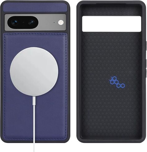 for Google Pixel 7a case with Credit Card Holder, fits Pixel 7a Phone Leather Case Wallet for Women Compatible Wallet Detachable 2-in-1 for Men-White Leopard in Kuwait