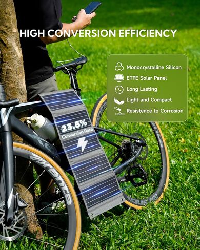 Portable Solar Panel, LUMOPAL 40W Foldable Solar Panel with USB-C PD 40W,5V USB-A QC3.0, DC18-20V Ports, Folding Solar Panel for Traveling Camping Backpacking Compatible with Phone iPad Power Station in Saudi Arabia