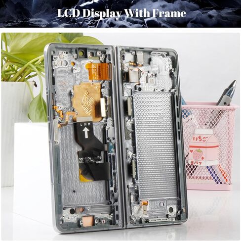 Original for Samsung Galaxy Z Fold 4 Inner Foldable Screen Replacement for Galaxy Z Fold 4 SM-F936B SM-F936U SM-F936N SM-F936W LCD Display Touch Screen Digitizer Assembly (with Frame) (Black) in Kuwait