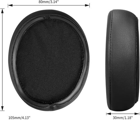 أسماء الأذن البديلة لسماعات الرأس Sony WH-XB900N (WH-XB900) ، وسائد منصات الأذن مع رغوة ذاكرة عزل الضوضاء ، وجلد البروتين الناعم الأزرق in Kuwait