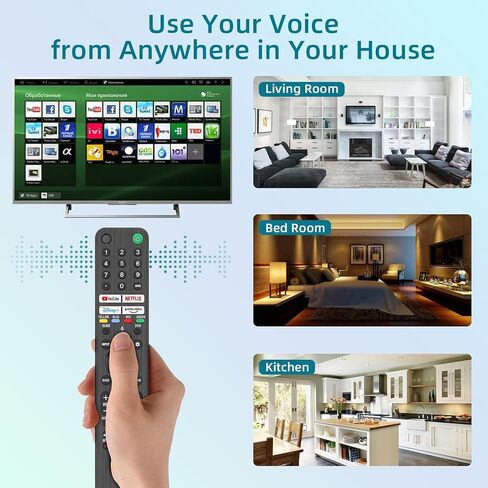 for Samsung TV Voice Remote Control, BN59-01329A Compatible for All Samsung with Voice Function Smart Curved Frame QLED LED LCD 8K 4K TVs in Kuwait