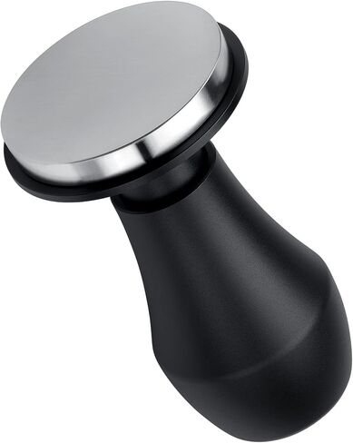 Normcore 58.5mm Tarning Tarmper v4.1 مع نقرات الصوت ، والعبث تم تحميل Spresso Spring مع قاعدة مسطحة لطلاء Titanium PVD ، مقبض الجوز الأمريكي الأصلي مع حامل السيليكون in Kuwait