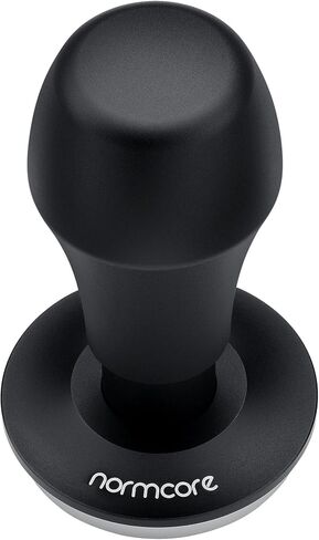 Normcore 58.5mm Tarning Tarmper v4.1 مع نقرات الصوت ، والعبث تم تحميل Spresso Spring مع قاعدة مسطحة لطلاء Titanium PVD ، مقبض الجوز الأمريكي الأصلي مع حامل السيليكون in Kuwait