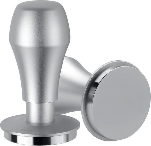 Normcore 58.5mm Tarning Tarmper v4.1 مع نقرات الصوت ، والعبث تم تحميل Spresso Spring مع قاعدة مسطحة لطلاء Titanium PVD ، مقبض الجوز الأمريكي الأصلي مع حامل السيليكون in Kuwait