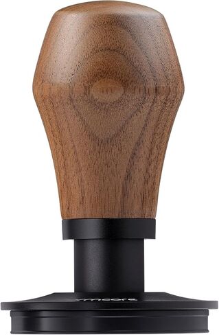 Normcore 58.5mm Tarning Tarmper v4.1 مع نقرات الصوت ، والعبث تم تحميل Spresso Spring مع قاعدة مسطحة لطلاء Titanium PVD ، مقبض الجوز الأمريكي الأصلي مع حامل السيليكون in Kuwait