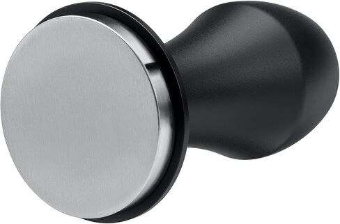 Normcore 58.5mm Tarning Tarmper v4.1 مع نقرات الصوت ، والعبث تم تحميل Spresso Spring مع قاعدة مسطحة لطلاء Titanium PVD ، مقبض الجوز الأمريكي الأصلي مع حامل السيليكون in Kuwait