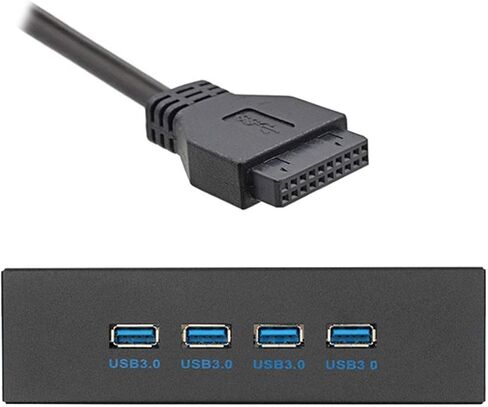 Cy USB 3.0 Hub 4 Ports Front Front to Motherboard 20pin Adapter مع CABL in Kuwait