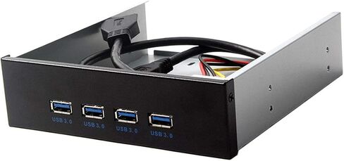 Cy USB 3.0 Hub 4 Ports Front Front to Motherboard 20pin Adapter مع CABL in Kuwait