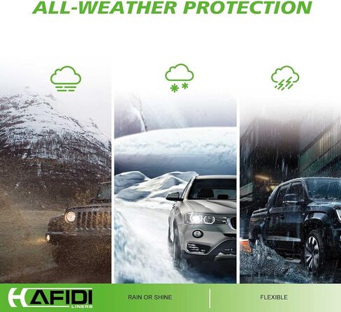 HAFIDI® Floor Mats & Cargo Liner with Seatback Cargo Set Fit for 2025 Mini Countryman All Weather Protection TPE Anti-Slip Car Full Set Floor Liners Custom Accessories - Black in Saudi Arabia