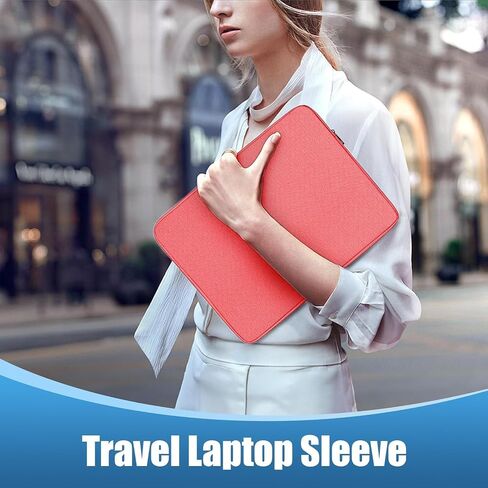 Ctemnpho 17.3inch Laptop Sleeve Case Storage Bag, Portable Computer Cover Bag with Pocket Zipper for 17.3inch Monitor, Laptop Notebook Computer Gaming Display Protective Travel Bag in Saudi Arabia