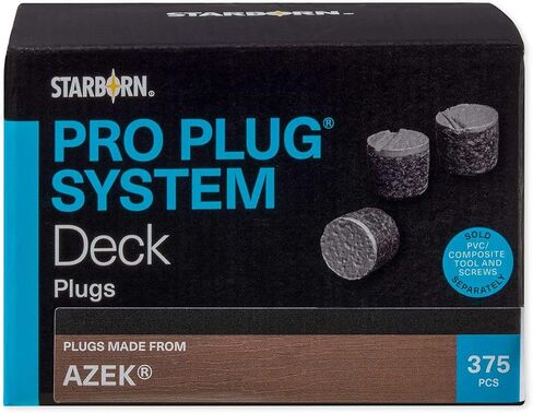 Starborn Pro Plugs for Azek French White Oak Decking - 100 Count in Saudi Arabia