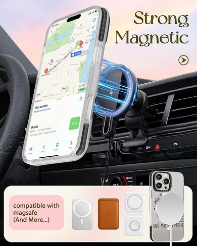 Case for iPhone 16 Pro Max Case Compatible with Magsafe Ring Holder Stand - for Women Blue Flower Design TPU Phone Cover for Girls Girly Funny Fashion in Kuwait