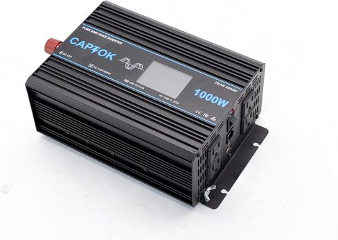 150W Car Power Inverter DC 12V to 110V AC Converter with 3.1A Dual USB Power inverters for Vehicles Camping Accessories in Kuwait