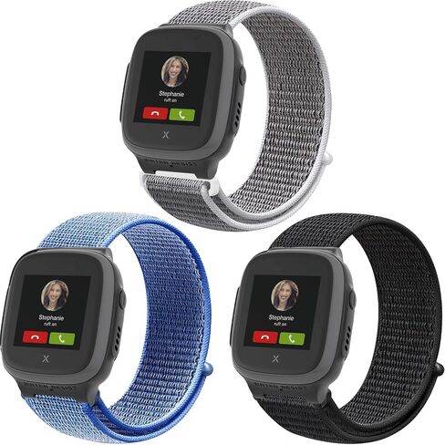 Harikiri Bands Compatible with X5/XGO3/XGO2,Nylon Replacement Straps with Smartwatch X5 Play/XGO3/XGO2 in Kuwait