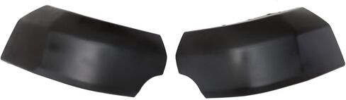 Compatible with FJ Cruiser 2007-2014 Silver/Black LH+RH Rear Bumper End Cap Pair (Silver,Left) in Saudi Arabia