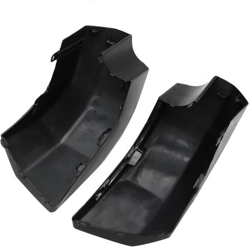 Compatible with FJ Cruiser 2007-2014 Silver/Black LH+RH Rear Bumper End Cap Pair (Silver,Left) in Saudi Arabia