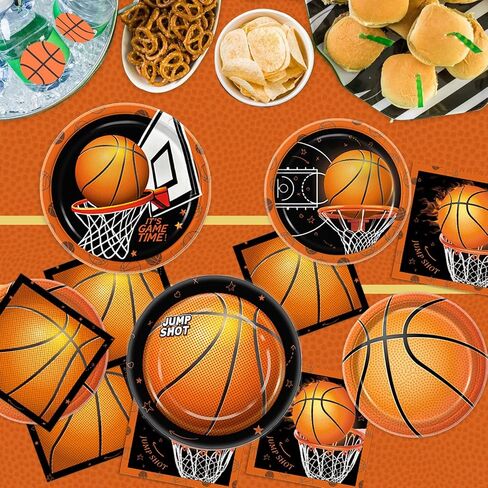 Football Party Supplies Kit - Includes Plates, Napkins, Cups, Banner, Hanging Swirl, Football Balloons, Tablecloth for Football Tailgate Birthday Party Decorations, Serve 24 in Saudi Arabia