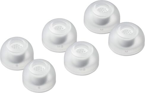 AZLA SednaEarfit MAX TWS 6 Earbud Tips for Wireless Headphones, Noise Canceling Earbuds Replacement Tips, White (M/ML/L) in Kuwait