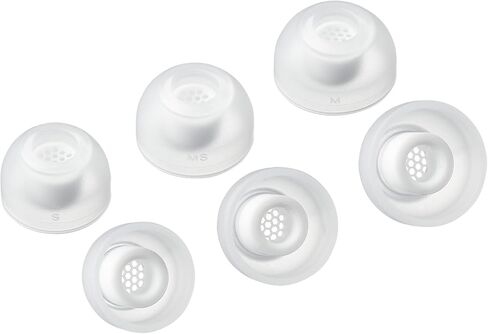 AZLA SednaEarfit MAX TWS 6 Earbud Tips for Wireless Headphones, Noise Canceling Earbuds Replacement Tips, White (M/ML/L) in Kuwait