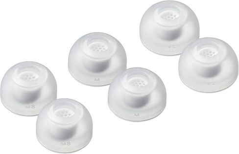 AZLA SednaEarfit MAX TWS 6 Earbud Tips for Wireless Headphones, Noise Canceling Earbuds Replacement Tips, White (M/ML/L) in Kuwait