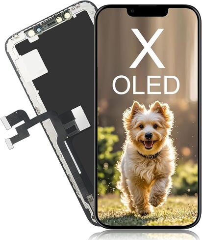 XLX for iPhone Xs Screen Replacement OLED Display 3D Touch Digtizer 5.8 Inch, Compatible with Model A1920 A2097 A2098 A2099 A2100(Real OLED,No Tools) in Kuwait