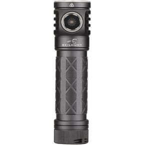 EC200S 2100+570 lumens Dual Channel Powerful EDC USB-C Rechargeable LED Flashlight - Lightweight, Compact Mini Pocket light Camping Hiking Running Waterproof Outdoor (Cool White 6500K, Black)