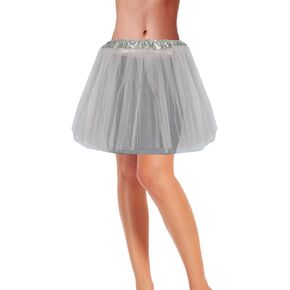 Women's Teen Adult Tutu Skirt Elastic Tulle Tutu Skirt Women Short Dance Ballet Tutu Halloween Christmas Dress Costume