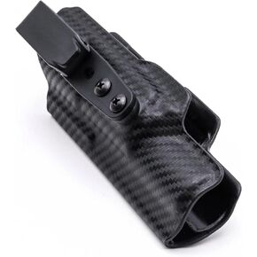 Rounded Weapon Mounted Light Holster (XFER) | 'Posi-Click' Retention | Custom Fit | Tuckable Inside The Waistband | Adj. Cant & Ride Height | 100% US Made | CFBLK