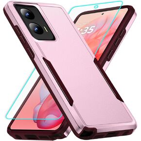 بالنسبة إلى Moto G Stylus 5G 2024 CASE مع حماية الشاشة: حالة من الصدمات الوقائية الشاقية و SCRATCH PRINCTION APPORT FOR in Kuwait