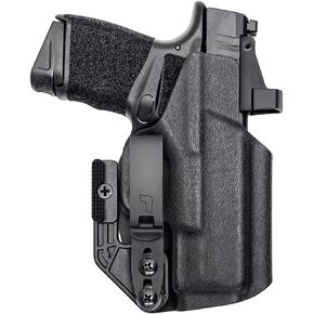 Tulster Oath IWB Holster fits: Springfield Armory Hellcat | Optic Compatible Inside The Waistband Appendix Concealed Carry Kydex Holster