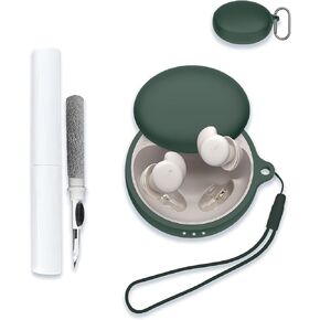 for Soundcore by Anker Sleep A20 Case Cover, Soft Silicone Protective Portable Scratch Shock Resistant Compatible with Anker Soundcore A20 Shell with Cleaner Kit & Carabiner & Lanyard，Red. in Kuwait