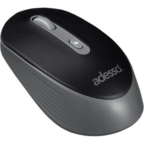 Adesso iMouse A30 Wireless Mouse with AI Copilot Button 2.4GHz USB Dongle 1200 DPI Left and Right Hand Design (White)