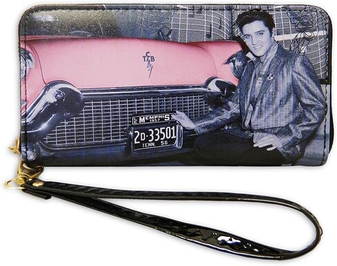 Elvis Presley Love Me Tender Zippered Wallet in Kuwait