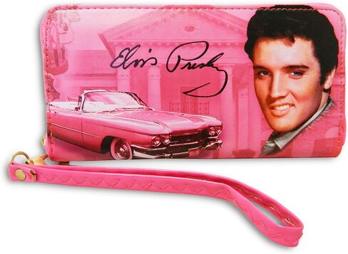 Elvis Presley Love Me Tender Zippered Wallet in Kuwait
