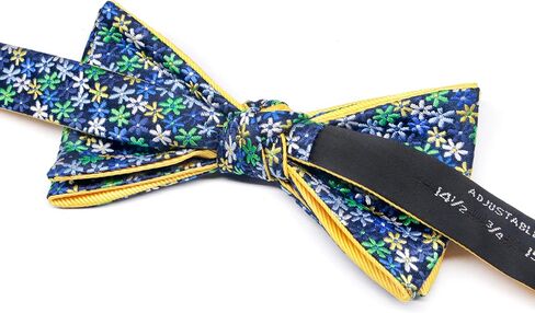OCIA Mens Plaid Pattern Bow Tie Fun Novelty Pre-Tied Bowtie for Men And Boys in Saudi Arabia