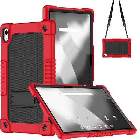 for Onn 12.1 inch Tablet Pro 100146663 Case/for Onn 12.1" Tablet Pro 2024 Kids Friendly Case with Shoulder Strap Stand for New Walmart Onn 12.1 inch Tablet Pro 2024 Model Case (RedBlack) in Kuwait