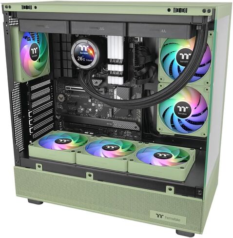 Thermaltake CT140 ex argb | الثلج | 3 حزمة 120 ملم المعجبين لأجهزة الكمبيوتر والخوادم على سطح المكتب in Kuwait