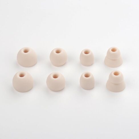 8 Pairs Replacement Eartips Silicone Buds Ear Tips Earbuds Set Compatible with Beats Flex/Beats X/Beats Powerbeats Pro Wireless Earphones (Glacier Blue) in Kuwait