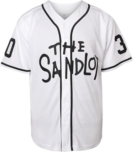 Luqiaomaoyi Youth #30 Sandlot Benny The Jet Rodriguez فيلم أطفال البيسبول جيرسي مخيط عيد الميلاد الصيف in Kuwait