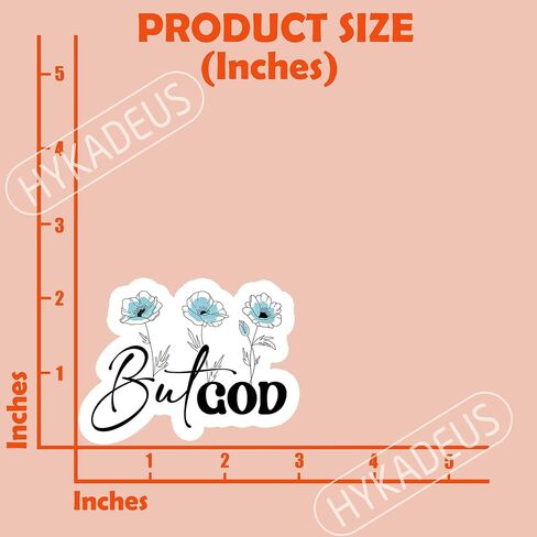 (3Pcs) If God is for Us Who Can Be Against Us Sticker Religious Faith Stickers God Sticker Christian Sticker Bible Verse Sticker, Waterproof Vinyl Decal for Mug Laptop Tumbler Water Bottle, 3" x 3" in Kuwait