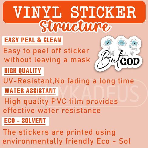 (3Pcs) If God is for Us Who Can Be Against Us Sticker Religious Faith Stickers God Sticker Christian Sticker Bible Verse Sticker, Waterproof Vinyl Decal for Mug Laptop Tumbler Water Bottle, 3" x 3" in Kuwait