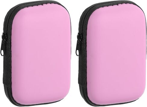 Harfington 2pcs earbuds earbuds ، حامل علبة سماعة الأذن السلكية ، eva buds case zipper stase small with mesh pocket for USB ، سماعات الأذن ، الأزرق in Kuwait