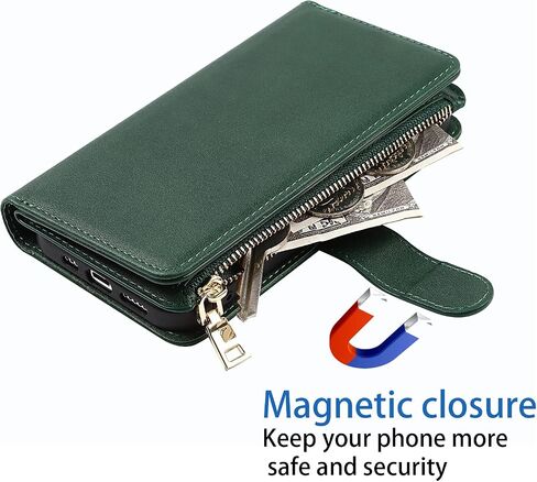 Cavor for iPhone 14 Pro Max Case Wallet للنساء ، علبة الهاتف لـ iPhone 14 Pro Max Crossbody مع حزام وقف ، غطاء واقعي مغناطيسي مقاوم للصدمات ، والذهب الوردي in Kuwait