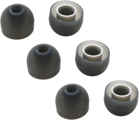 Replacement Silicone Ear Tips for Jaybird BlueBuds X, X2 Headphones. Includes 3 Pairs (Medium). in Kuwait