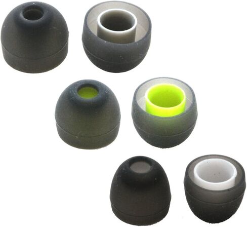 Replacement Silicone Ear Tips for Jaybird BlueBuds X, X2 Headphones. Includes 3 Pairs (Medium). in Kuwait