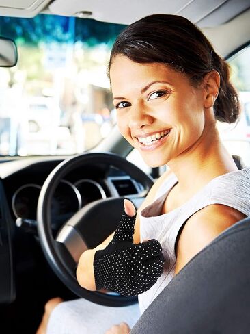 Maxdot Fingerless Gloves Non Slip UV Protection Driving Gloves Summer Outdoor Gloves for Women in Kuwait