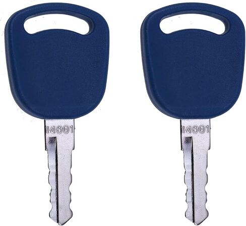 1 Ignition Key 14601 for Case-IH JX100U JX70U JX80U JX90U New Holland Ford Tractors 5640 6640 7740 7840 8160 8240 8260 8340 8360 8560 TS100A TS115A TS125A TS135A in Saudi Arabia