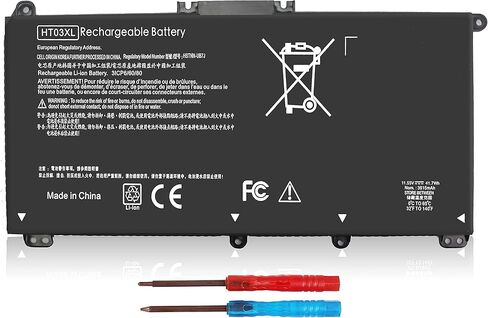 BK03XL بطارية لـ HP PAVILION X360 14M-BA114DX 14M-BA015DX 14M-BA013DX 14M-BA011DX 14-BA0XX 14-BA253CL 14-BA175NR 14-BA125CL in Saudi Arabia