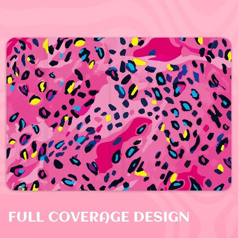 فنون بيركين متوافقة مع iPad Pro 2nd/3rd/4th Generation Case (11 inch) Case 2022 2021 2020 Folio Case Leather Cover Floral Garden Pink Wining Flowers and Grass in Kuwait